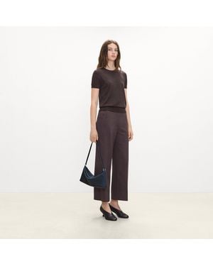 Theory Silvie Shoulder Bag - Blue