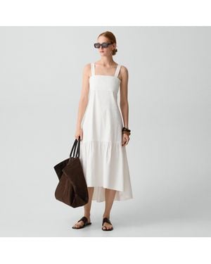 Theory Tie-Back Dress - Natural