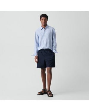 Theory Pull-On Short - Blue
