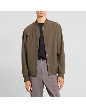 Theory Murphy Bomber Jacket - Brown