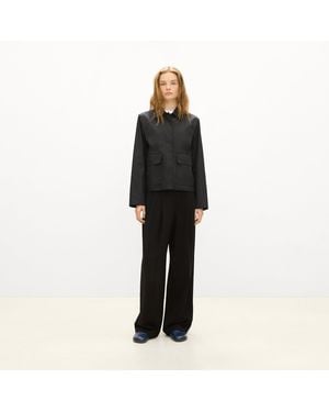 Theory Boxy Patch Pocket Jacket - Black