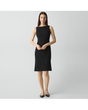 Theory Flared Dress - Black