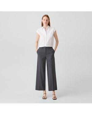 Theory Classic Straight Pant - Black