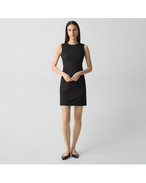 Theory Sleeveless Fitted Dress - Black