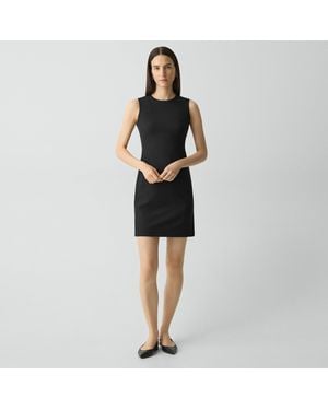 Theory Sleeveless Fitted Dress - Black