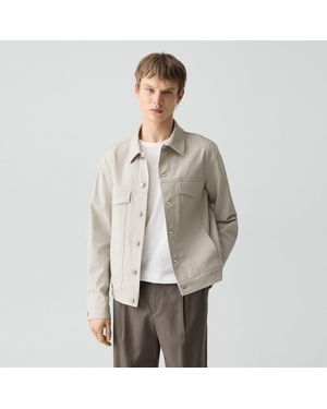 Theory River Trucker Jacket - Gray