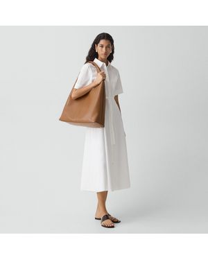 Theory Oversized Hobo Bag - Brown
