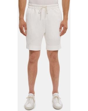 Theory Drawstring Short - White