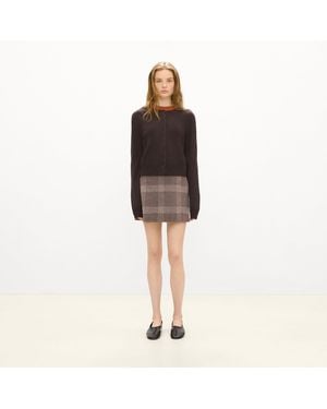 Theory A-Line Mini Skirt - Multicolor