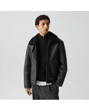 Theory Aviator Jacket - Black