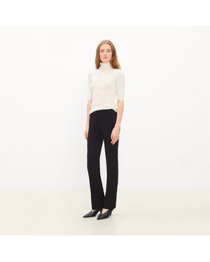 Theory Marcee Pull-On Pant - White