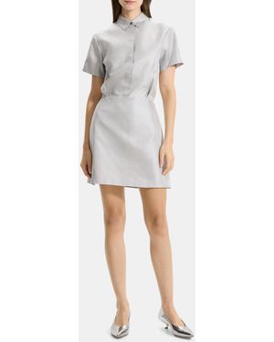 Theory A-Line Dress - White