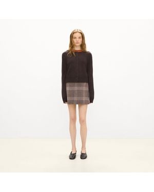 Theory A-Line Mini Skirt - Multicolor