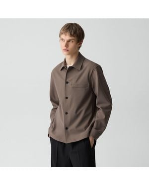 Theory Overshirt - Brown