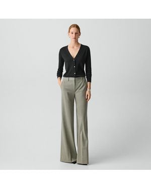 Theory Fluid Flare Pant, 30' - Green