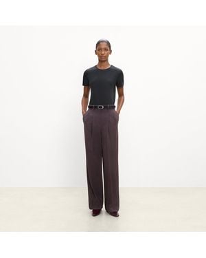 Theory Classic Oblong Belt - Blue