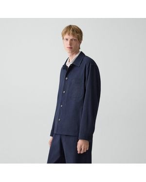 Theory Shirt Jacket - Blue