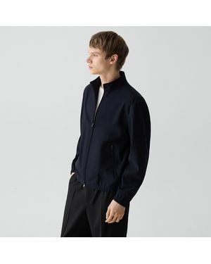 Theory Straight Zip Jacket - Blue