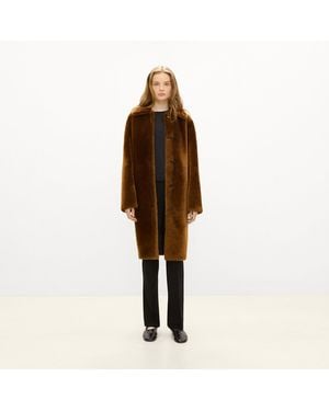Theory Reversible Trench Coat - Brown
