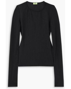 GAUGE81 Marsa Stretch-jersey Top - Black