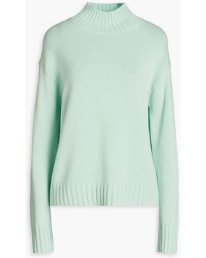 Chinti & Parker Wool And Cashmere-blend Turtleneck Sweater - Green