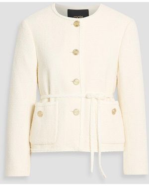 Maje Tweed Jacket - Natural