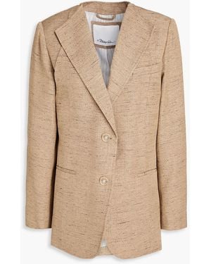 3.1 Phillip Lim Slub Woven Blazer - Natural