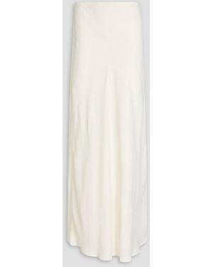 Rohe Satin Maxi Skirt - White