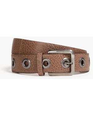 Brunello Cucinelli Gürtel aus narbenleder - Braun