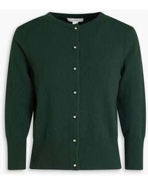 Vince Wool-blend Cardigan - Green
