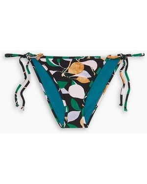 La DoubleJ Bikini-höschen mit print - Blau
