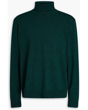 Acne Studios Wool-blend Turtleneck Jumper - Green