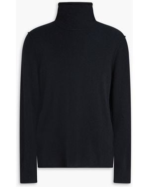 James Perse Cashmere Turtleneck Sweater - Black