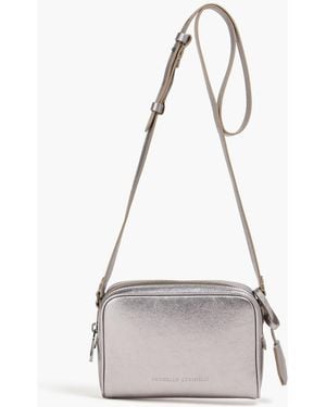 Brunello Cucinelli Leather Cross-Body Bag - White