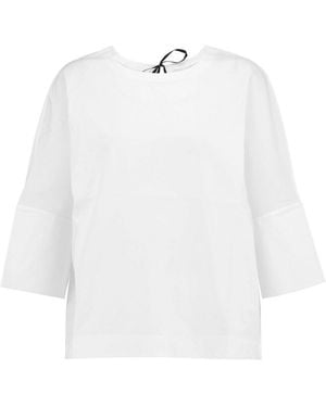 Marni Cotton-Poplin Top - White