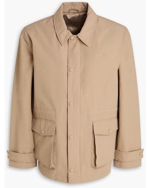 Officine Generale Guilhem Cotton-Blend Twill Jacket - Natural