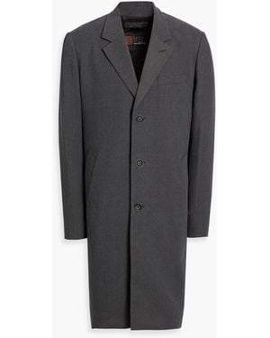 Rag & Bone Lance Wool And Linen-Blend Twill Coat - Gray