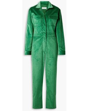 Rivet Utility Bigwig jumpsuit aus cord aus einer baumwollmischung - Grün