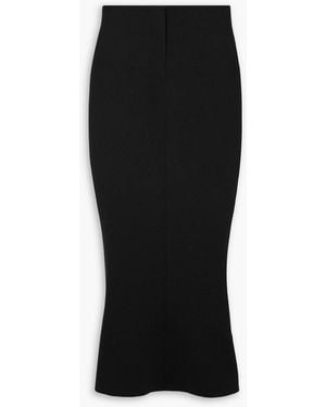 Jacquemus Escala Jersey Maxi Skirt - Black