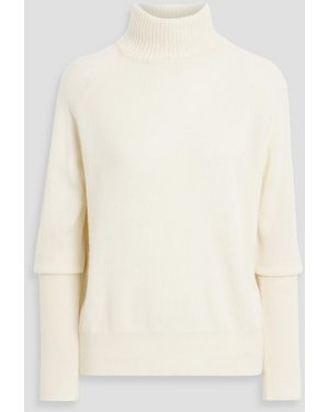 Envelope Vienna Cashmere Turtleneck Sweater - Natural
