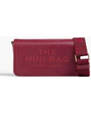 Marc Jacobs Pebbled-Leather Cross-Body Bag - Red