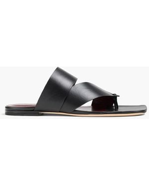 STAUD Fly sandalen aus leder - Schwarz