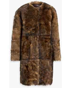 Zimmermann Shearling Coat - Brown