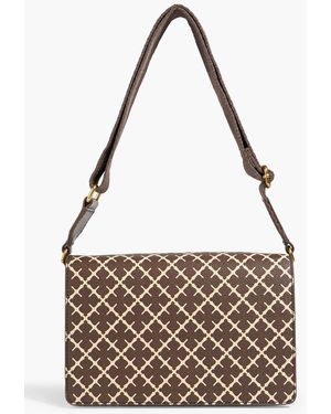 By Malene Birger Loenna Printed Shoulder Bag - Metallic