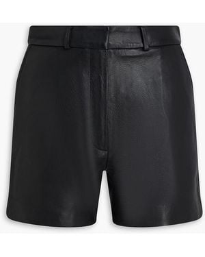 Claudie Pierlot Leather Shorts - Grey