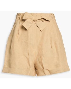 Casa Raki Shorts "clementina" aus leinen - Natur