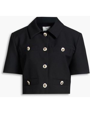 Sandro Twill Jacket - Black