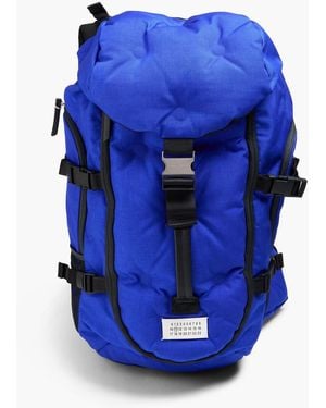 Maison Margiela Glam Slam Sport Quilted Shell Backpack - Blue