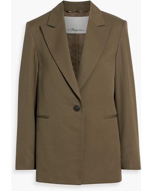 3.1 Phillip Lim Wool-Twill Blazer - Green