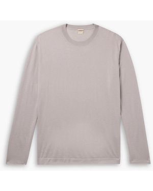 Massimo Alba Larry Cashmere Sweater - White